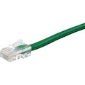 Monoprice ZEROboot Series Cat6 24AWG UTP Ethernet Network Patch Cable, 100ft Green