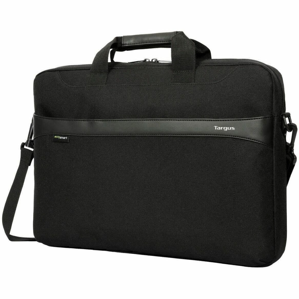 Targus GeoLite EcoSmart TSS984GL Carrying Case (Briefcase) for 38.1 cm (15") to 40.6 cm (16") Notebook, Document, File - Black
