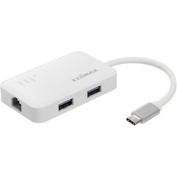 Edimax USB-C to 3-Port USB 3.0 Gigabit Ethernet Hub
