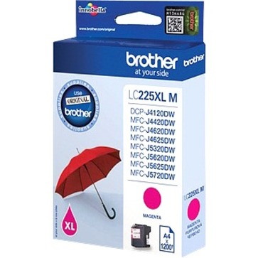 Brother LC-225XLM Original High Yield Inkjet Ink Cartridge - Magenta Pack