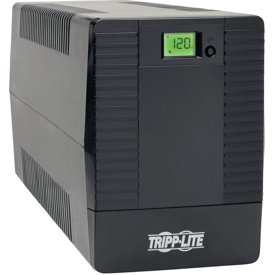 Tripp Lite by Eaton 750VA 600W Line-Interactive UPS - 8 NEMA 5-15R Outlets, AVR, 120V, 50/60 Hz, USB, RS-232, LCD, Tower - Battery Backup