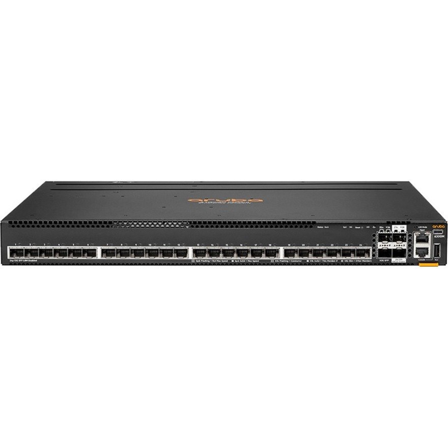 HPE CX 6300 Manageable Layer 3 Switch - 10 Gigabit Ethernet, 25 Gigabit Ethernet - 10GBase-X, 25GBase-X, 50GBase-X