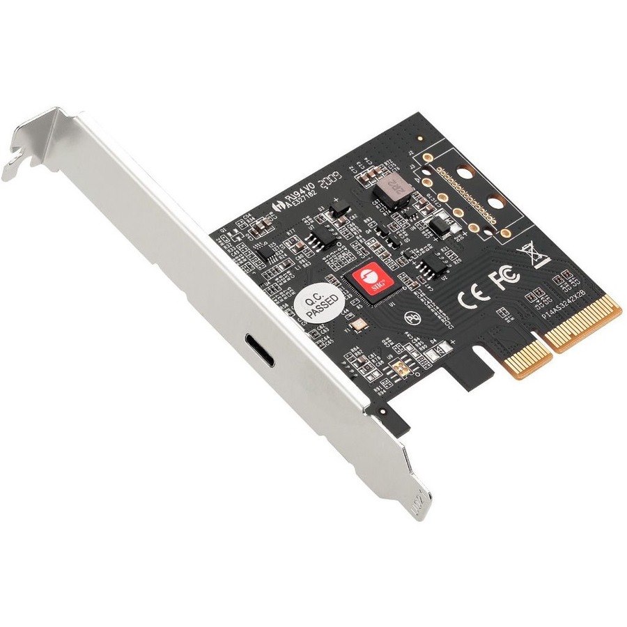 SIIG Single USB 3.2 Type-C Gen 2x2 20G PCIe Card Dual Profile Design