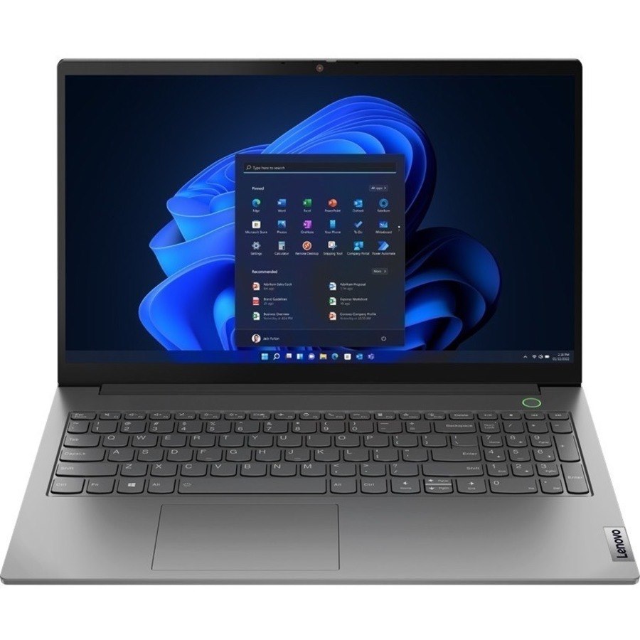 Lenovo ThinkBook 15 G4 IAP 21DJ000YCA 15.6" Touchscreen Notebook - Full HD - 1920 x 1080 - Intel Core i5 12th Gen i5-1235U Deca-core (10 Core) 1.30 GHz - 16 GB Total RAM - 8 GB On-board Memory - 256 GB SSD - Mineral Gray