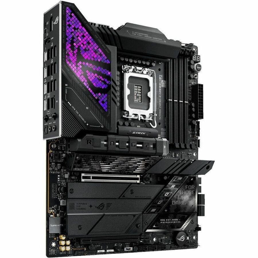 Asus ROG STRIX Z890-E GAMING WIFI Gaming Desktop Motherboard - Intel Z890 Chipset - Socket LGA-1851 - ATX