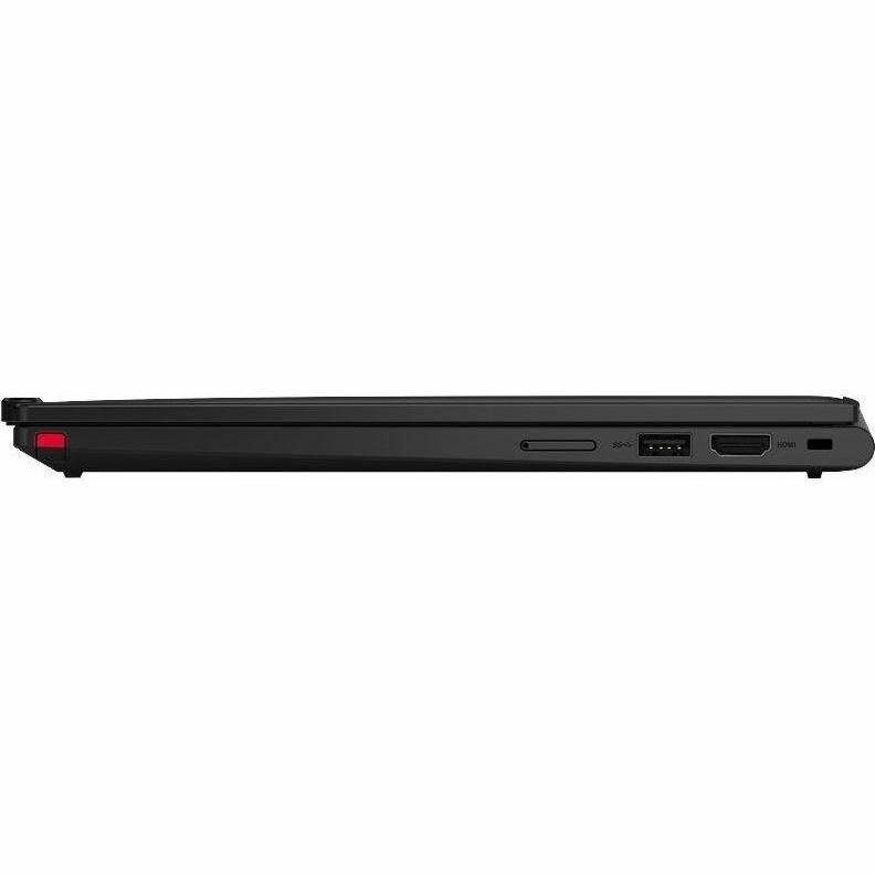 Lenovo ThinkPad X13 Gen 5 21LW001RAU 13.3" Touchscreen Convertible 2 in 1 Notebook - WUXGA - Intel Core Ultra 7 155U - Intel Evo Platform - 16 GB - 512 GB SSD - English Keyboard - Black