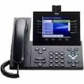 Cisco Unified 9951 IP Phone - Corded/Cordless - Bluetooth - Wall Mountable, Desktop - Charcoal Gray