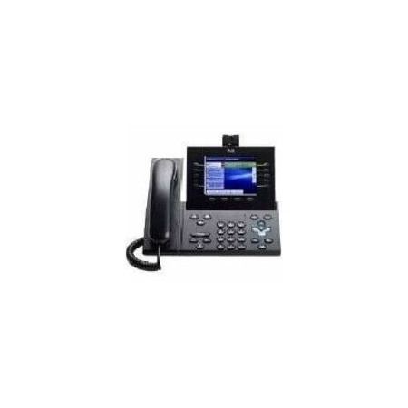Cisco Unified 9951 IP Phone - Corded/Cordless - Bluetooth - Wall Mountable, Desktop - Charcoal Gray