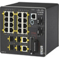 Cisco IE-2000 16 Ports Manageable Ethernet Switch - 10/100Base-TX, 10/100/1000Base-T