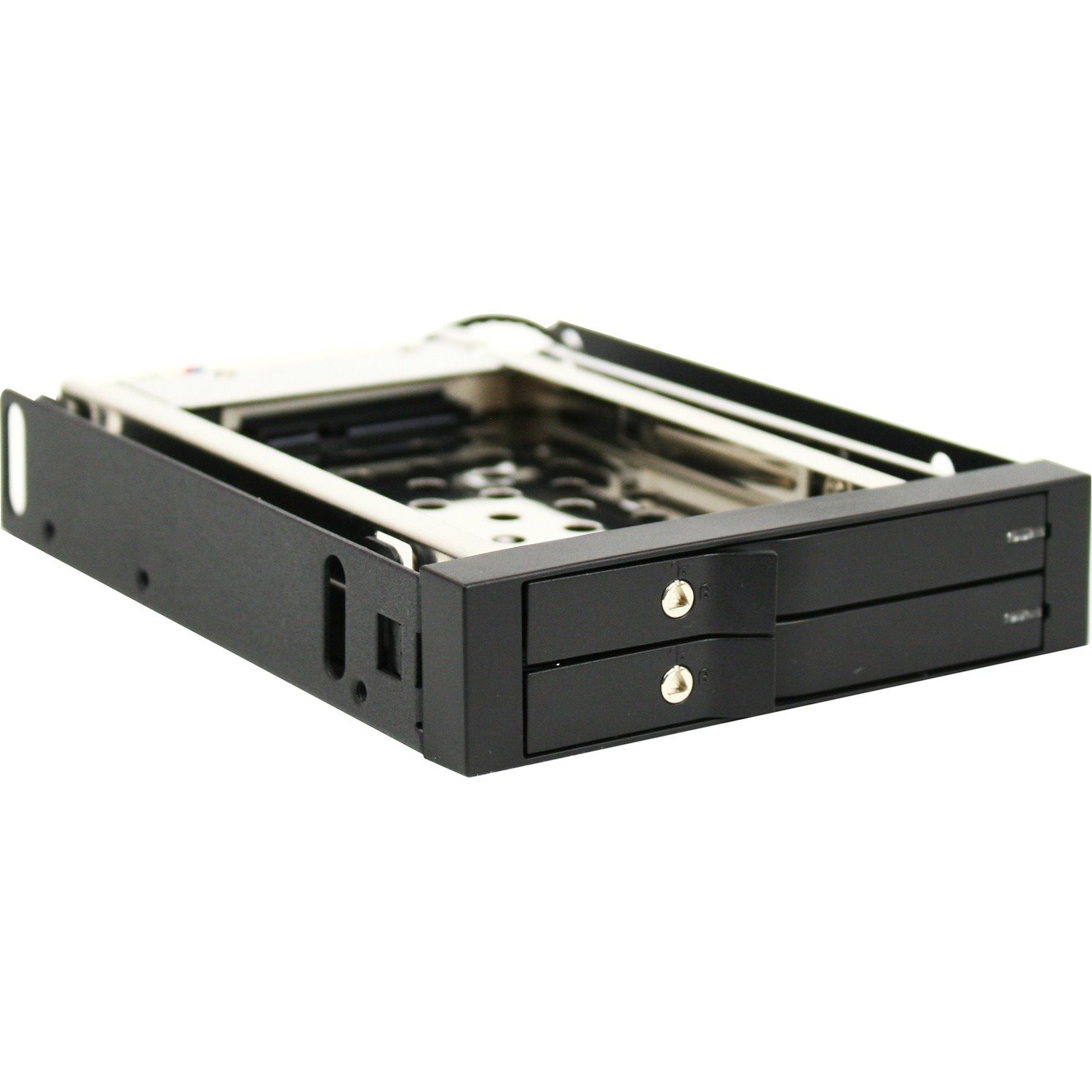 CRU RhinoJR RJ21S Drive Slot Adapter for 3.5" - Serial ATA Host Interface Internal - Black