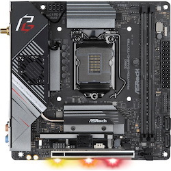 ASRock Z490 Phantom Gaming-ITX/TB3 Desktop Motherboard - Intel Z490 Chipset - Socket LGA-1200 - Intel Optane Memory Ready - Mini ITX