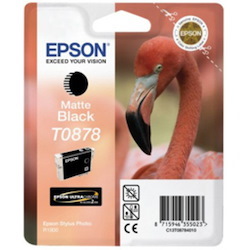 Epson T0878 Original Inkjet Ink Cartridge - Matte Black Pack