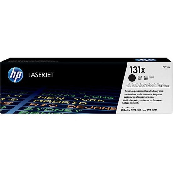 HP 131X Original High Yield Laser Toner Cartridge - Twin-pack - Black - 2 / Pack