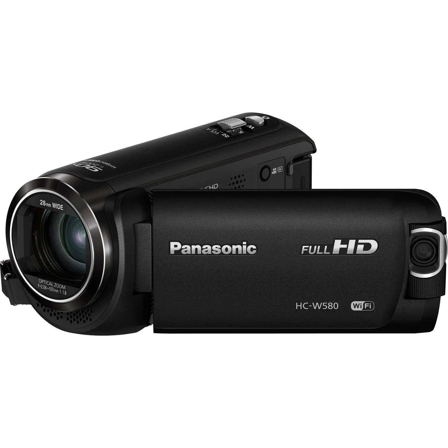 Panasonic Digital Camcorder - 7.6 cm (3") LCD Touchscreen - 1/5.8" CMOS - Full HD