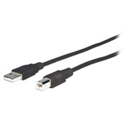 Comprehensive USB 2.0 A Male To B Male Cable 25ft.