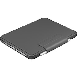 Logitech Slim Folio Pro Keyboard/Cover Case for 27.9 cm (11") Apple iPad Pro Tablet