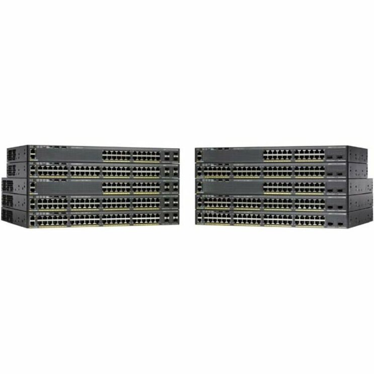 Cisco Catalyst 2960-XR 2960XR-48TD-I 48 Ports Manageable Ethernet Switch - 10/100/1000Base-T