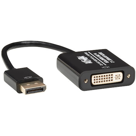 Tripp Lite by Eaton DisplayPort to DVI Active Adapter Video Converter, DP ver 1.2, (M/F), 6-in. (15.24 cm)