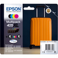 Epson DURABrite Ultra 405XL Original High (XL) Yield Inkjet Ink Cartridge - Multi-pack - Black, Cyan, Magenta, Yellow - 4 / Pack