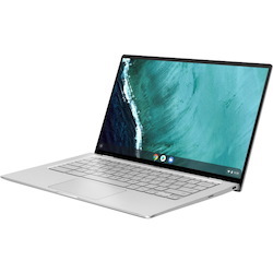 Asus Chromebook Flip C434 C434TA-AI0403 35.6 cm (14") Touchscreen Convertible 2 in 1 Chromebook - Full HD - Intel Core M 8th Gen m3-8100Y - 8 GB - 128 GB Flash Memory - Spangle Silver
