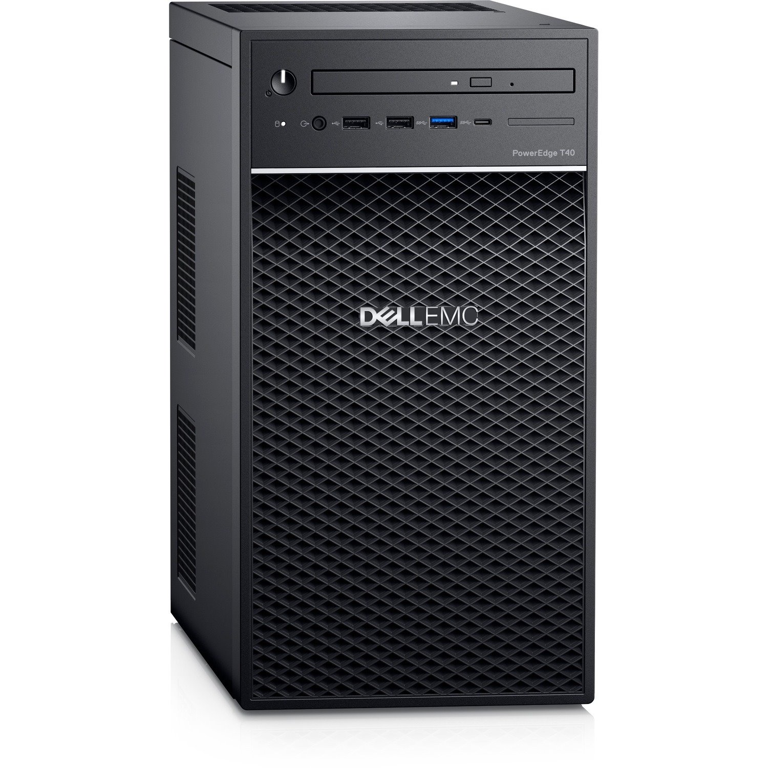 Dell EMC PowerEdge T40 Mini-tower Server - 1 x Intel Xeon E-2224G 3.50 GHz - 8 GB RAM - 1 TB HDD - (1 x 1TB) HDD Configuration - Serial ATA/600 Controller