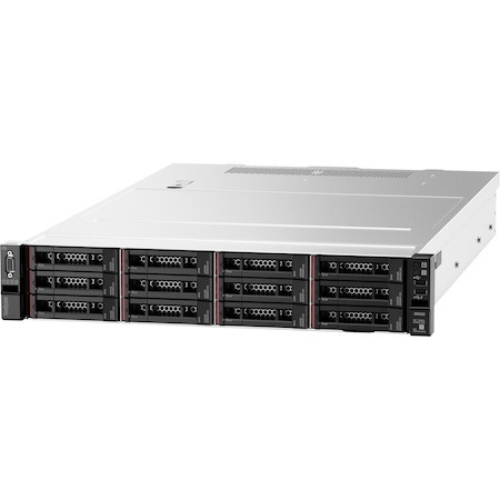 Lenovo ThinkSystem SR550 7X04A07YAU 2U Rack Server - 1 x Intel Xeon Silver 4210 2.20 GHz - 16 GB RAM - Serial ATA/600, 12Gb/s SAS Controller