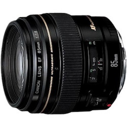 Canon - 85 mm - f/22 - f/1.8 - Telephoto Fixed Lens for Canon EF/EF-S