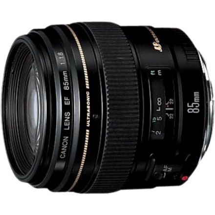 Canon - 85 mm - f/1.8 - Telephoto Fixed Lens for Canon EF/EF-S