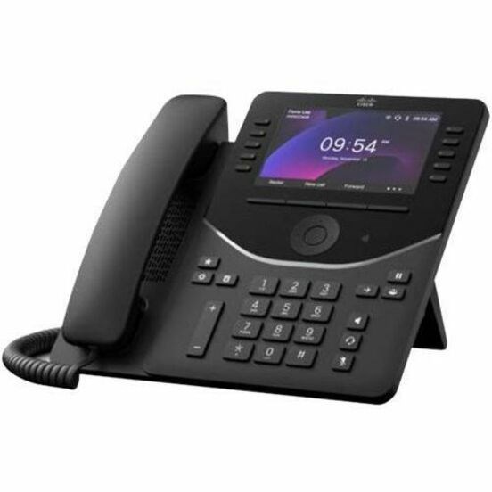Cisco DP-9861 IP Phone - Corded - Corded/Cordless - Bluetooth, Wi-Fi - Desktop - Carbon Black