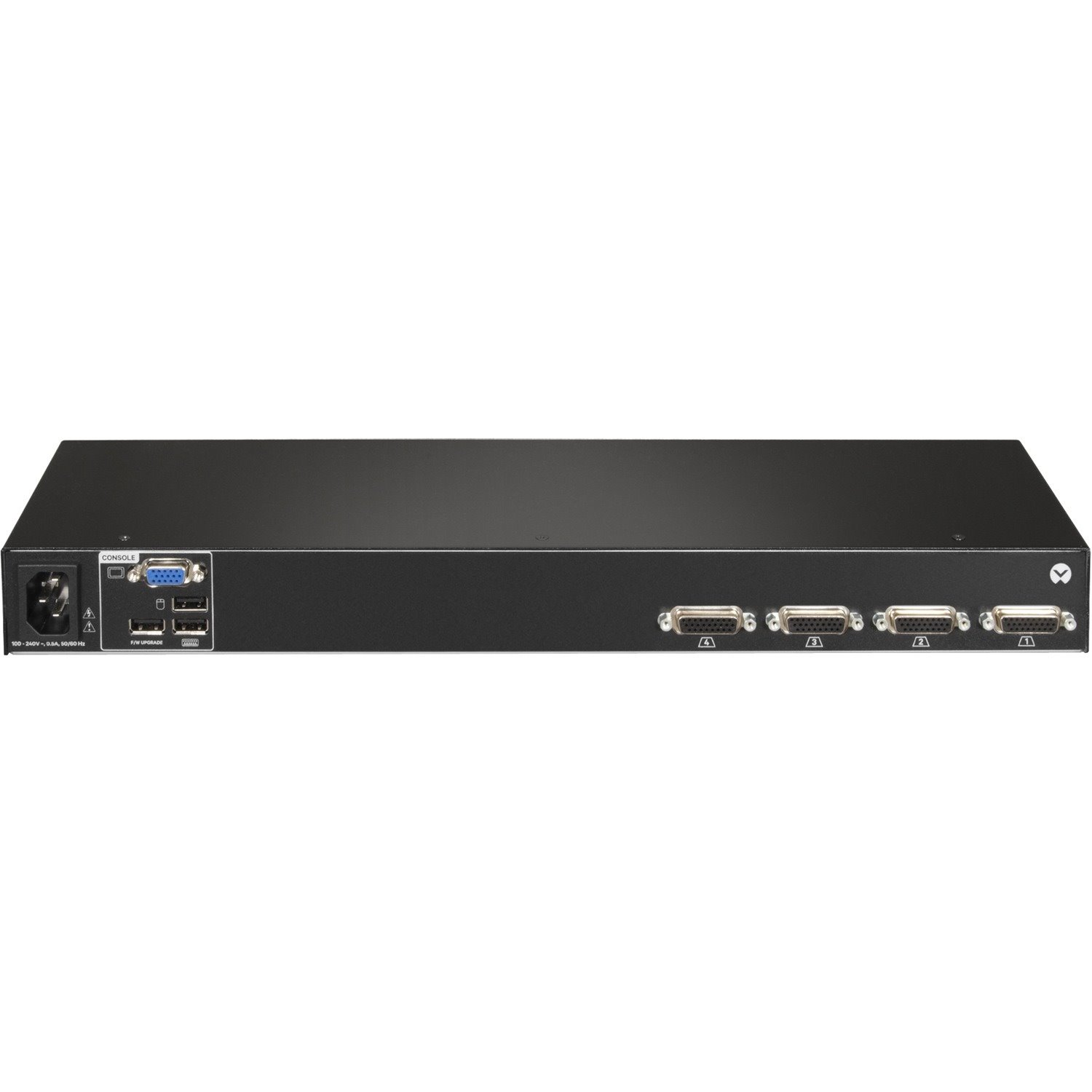 Vertiv Avocent AV104 KVM Switch | Single User | 4-16 port (AV104BND4-400)