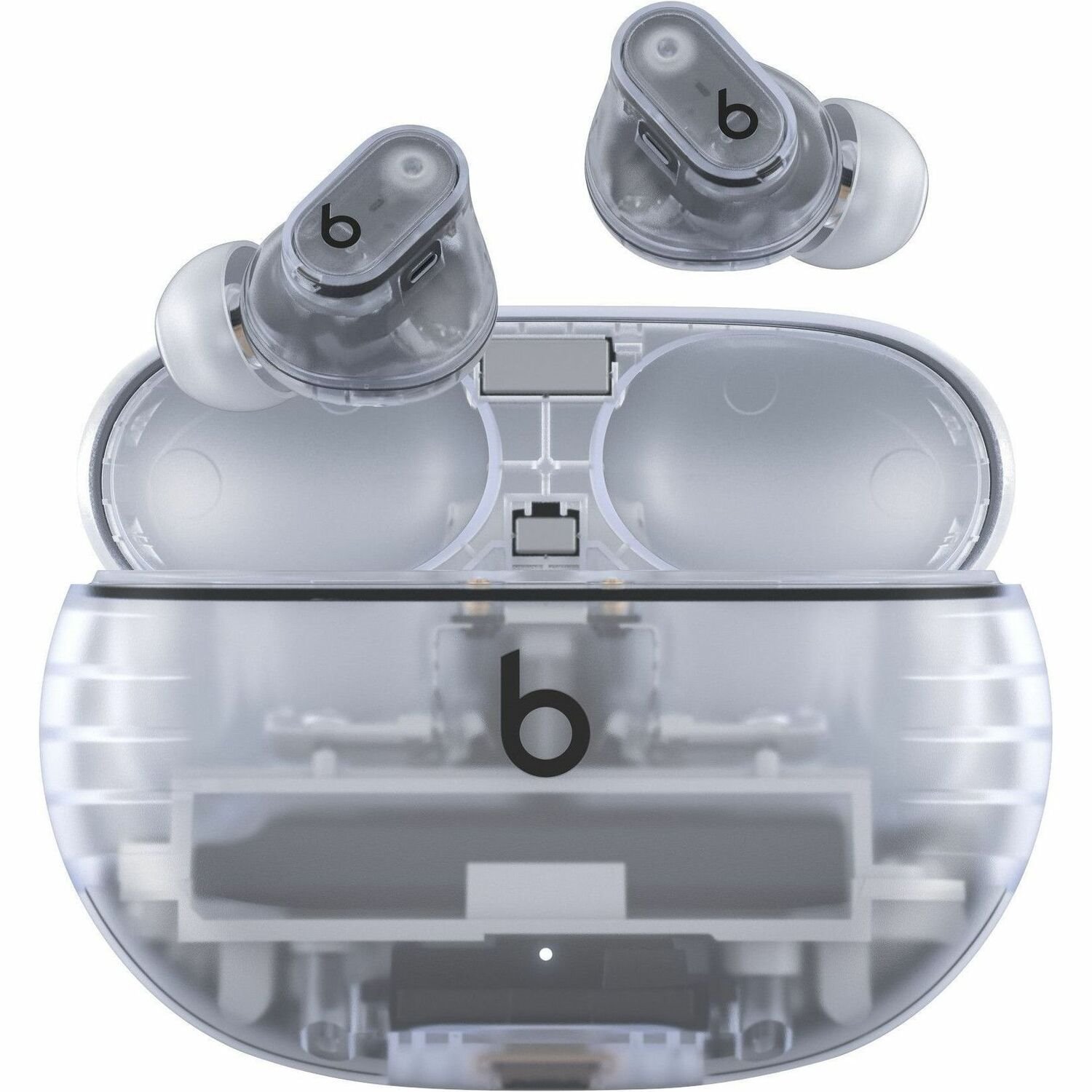 Apple Beats Studio Buds + True Wireless Noise Cancelling Earbuds - Transparent