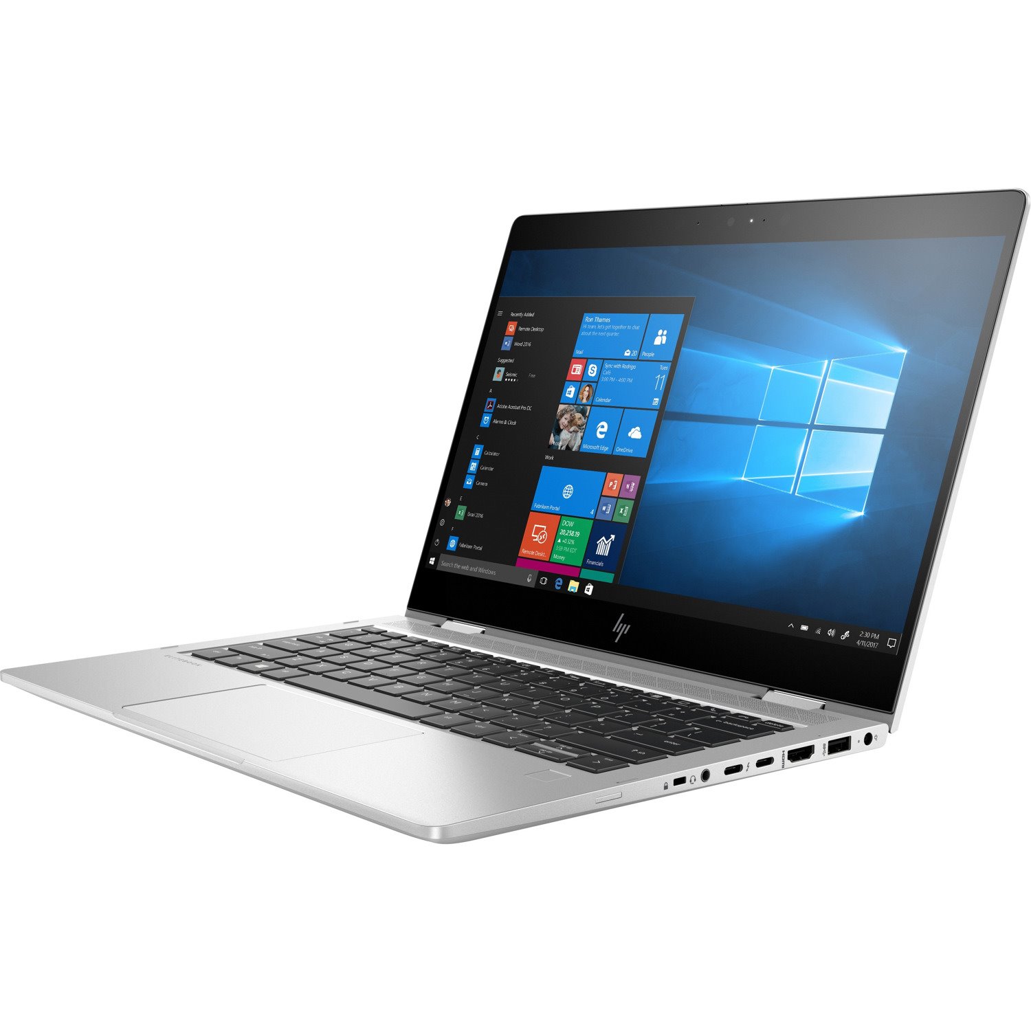 HP EliteBook x360 830 G6 13.3" Touchscreen Convertible 2 in 1 Notebook - Intel Core i5 8th Gen i5-8365U - 16 GB - 512 GB SSD - English Keyboard