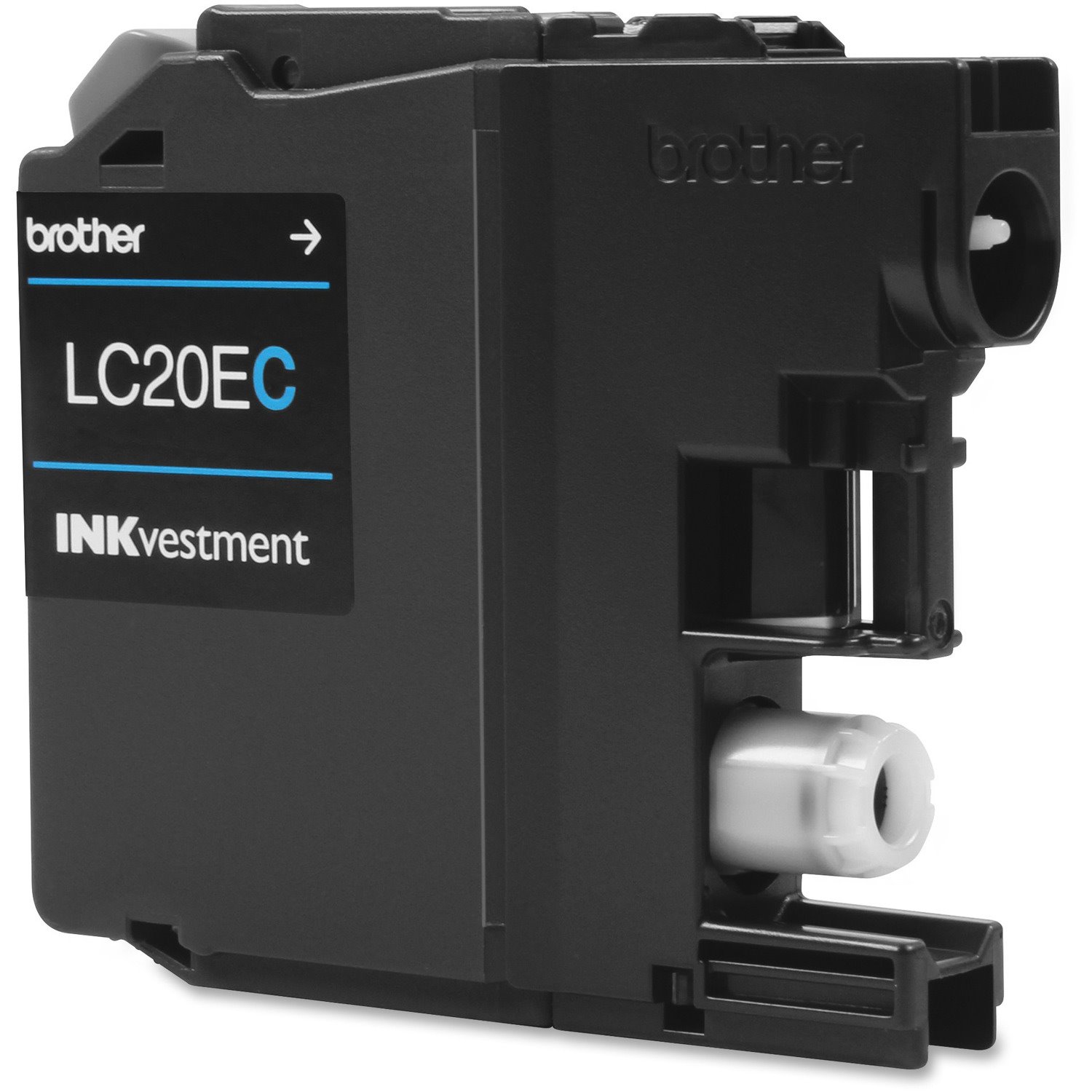 Brother Genuine LC20EC INKvestment Super High Yield Cyan Ink Cartridge