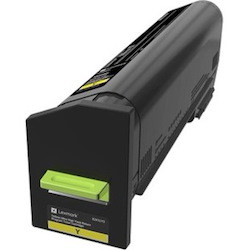 Lexmark Original Ultra High Yield Laser Toner Cartridge - Yellow Pack