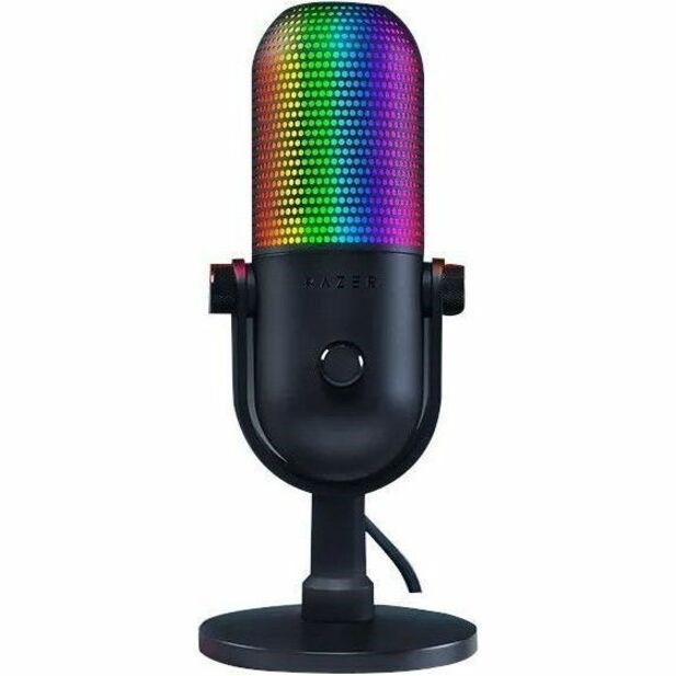 Razer Seiren V3 Wired Condenser Microphone for Voice, Gaming, Live Streaming - Black