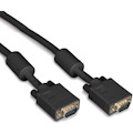Black Box VGA Video Cable Ferrite Core - Male/Male, Black, 5-ft. (1.5-m)