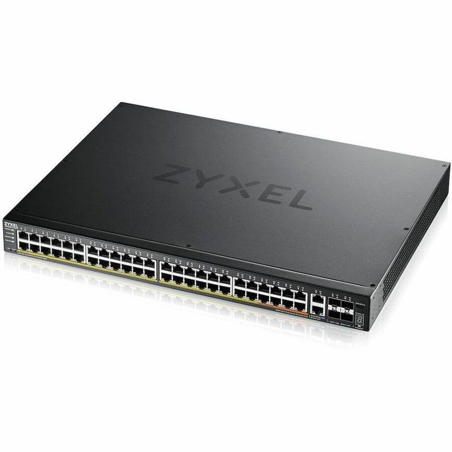 ZYXEL 48-port GbE L3 Access PoE+ Switch with 6 10G Uplink (960 W)