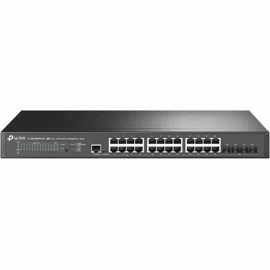 TP-Link JetStream 24.0 Ports Manageable Ethernet Switch - 2.5 Gigabit Ethernet, 10 Gigabit Ethernet - 2.5GBase-T, 10GBase-X