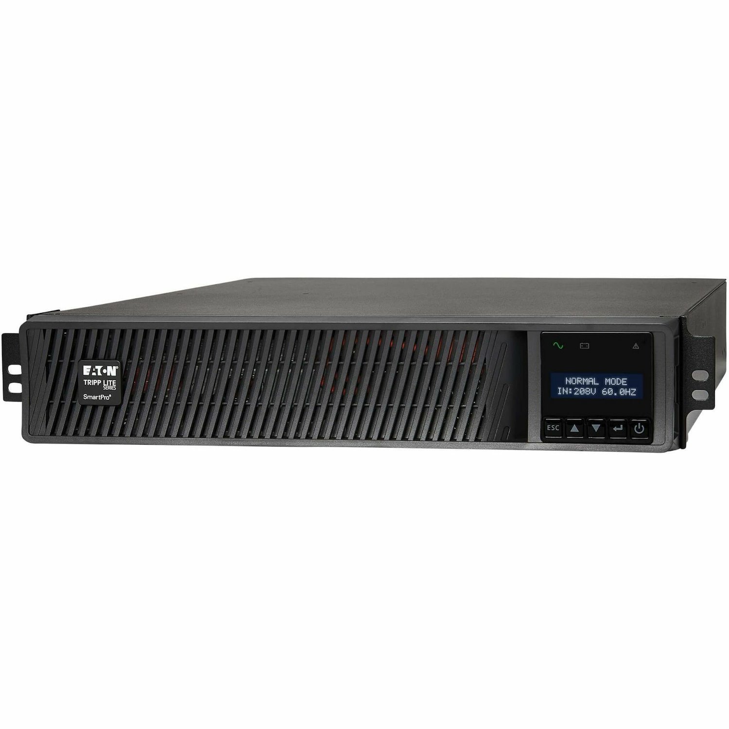 Eaton Tripp Lite Series SmartPro 1500VA 1500W 208V Line-Interactive Sine Wave UPS - 8 Outlets, Extended Run, Network Card Included, LCD, USB, DB9, 2U Rack/Tower