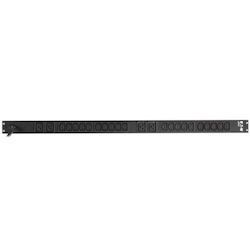 Eaton Basic rack PDU, 0U, L6-20P input, 3.33 kW max, 208-240V, 16A, 10 ft cord, Single-phase, Outlets: (20) C13, (4) C19