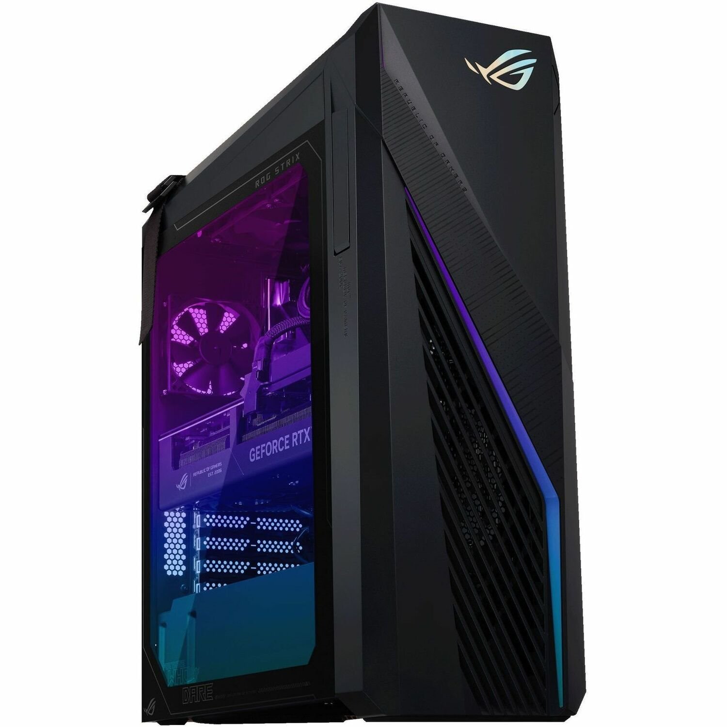 Asus ROG Strix G16CHR G16CHR-DS764 Gaming Desktop Computer - Intel Core i7 14th Gen i7-14700F - 16 GB - 1 TB SSD - Gray