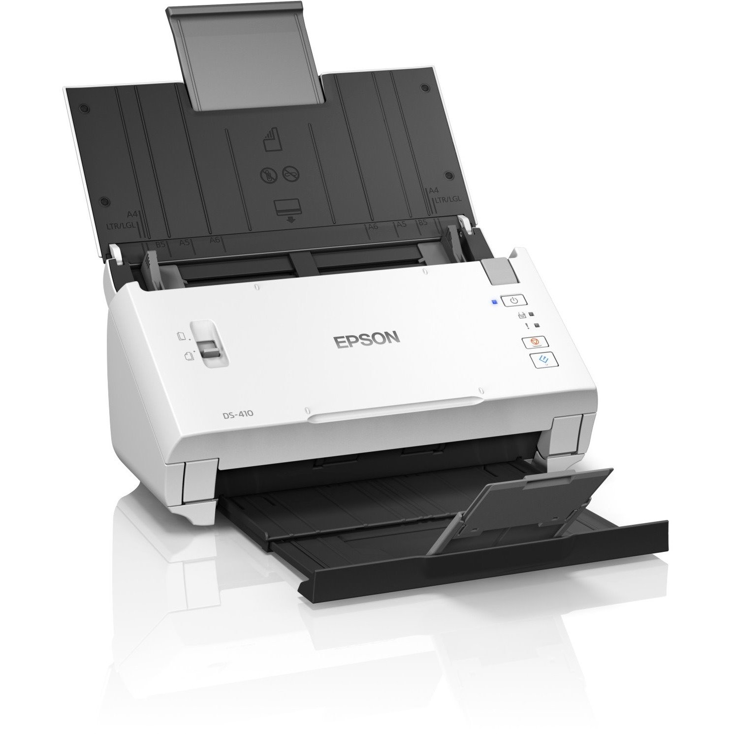 Epson WorkForce DS-410 Large Format Sheetfed Scanner - 600 dpi Optical