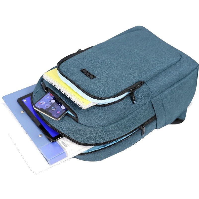 Urban Factory CYCLEE CITY Carrying Case (Backpack) for 26.7 cm (10.5") to 35.8 cm (14.1") Notebook - Deep Blue, Blue