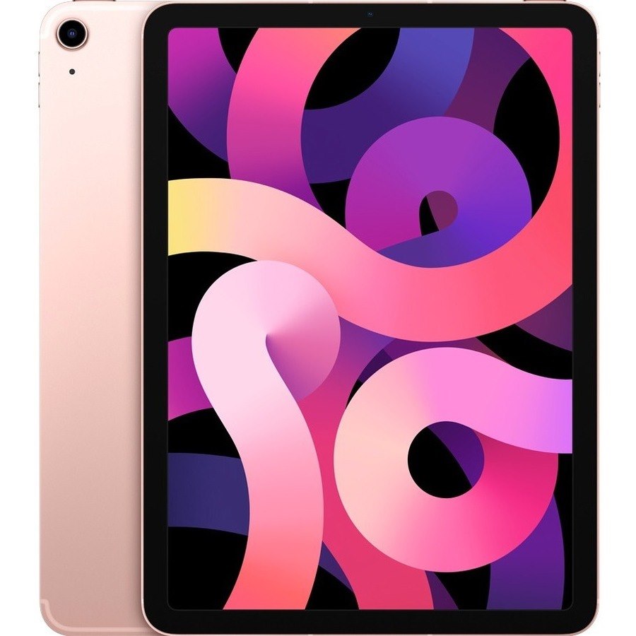 Apple iPad Air (4th Generation) Tablet - 27.7 cm (10.9") - 64 GB Storage - iPadOS 14 - 4G - Rose Gold
