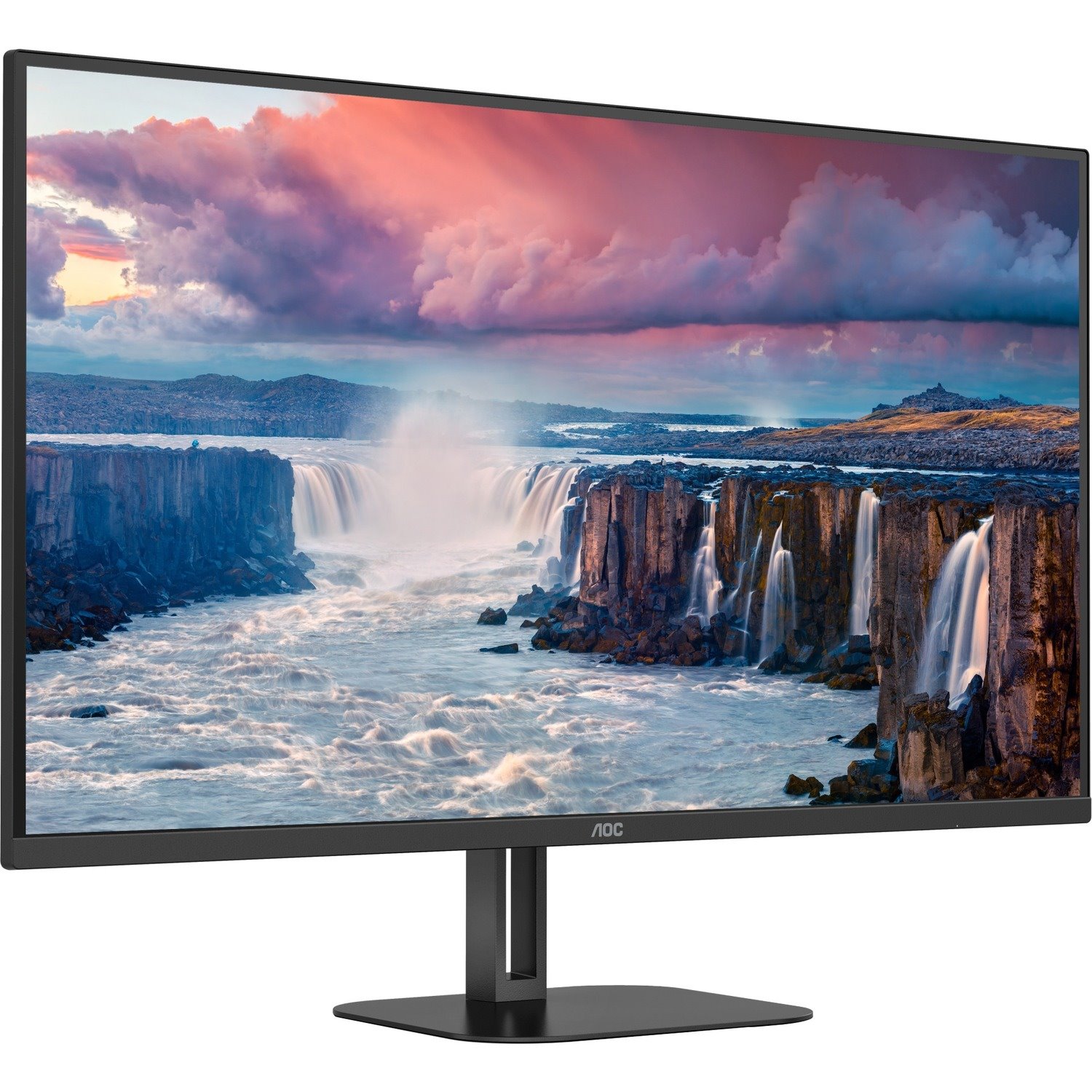 AOC Value-line Q32V5CE/BK 32" Class WQHD LCD Monitor - 16:9 - Black