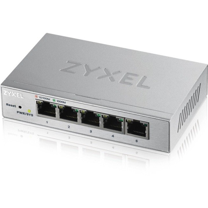 ZYXEL GS1200 GS1200-5 5 Ports Manageable Ethernet Switch