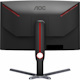 AOC CQ27G3Z 27" Class WQHD Curved Screen Gaming LED Monitor - 16:9 - Black, Red