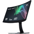 ViewSonic VP3881A 38-Inch IPS WQHD+ Curved Ultrawide Monitor with ColorPro 100% sRGB Rec 709, Eye Care, HDR10 Support, USB C, HDMI, USB, DisplayPort for Professional Home and Office