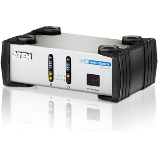 Aten VS261 2 Port DVI VGA Switch-TAA Compliant