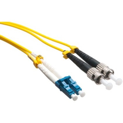 Axiom LC/ST Singlemode Duplex OS2 9/125 Fiber Optic Cable 90m